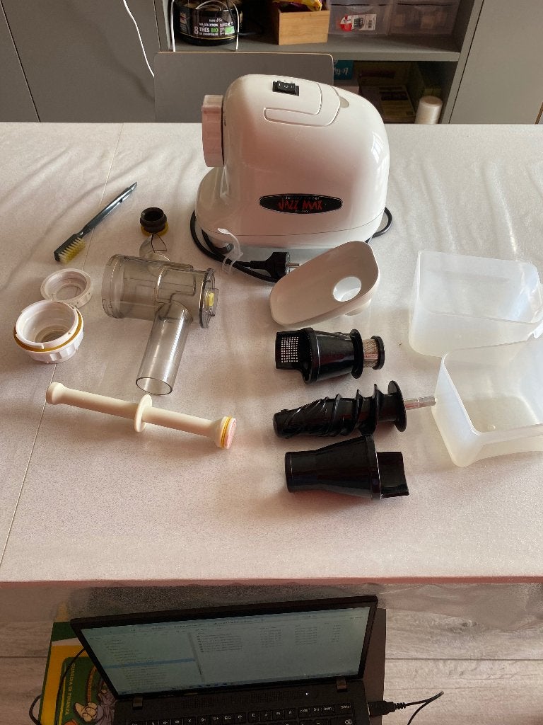 Jazz Max DA-900, Elektronische apparatuur, Juicers, Ophalen of Verzenden, Gebruikt, Elektrisch