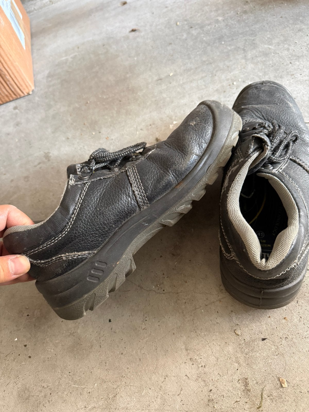 Werkschoenen veiligheidschoenen, Ophalen, Zo goed als nieuw