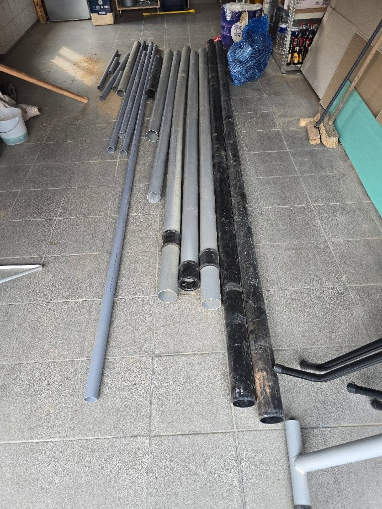 Pvc buizen, Ophalen, PVC, Zo goed als nieuw, 2 tot 4 meter