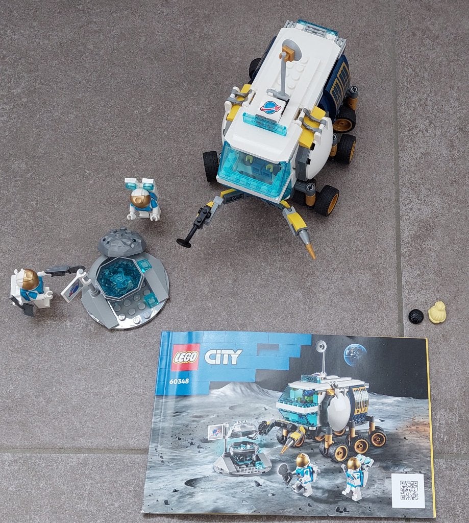 LEGO CITY Maanwagen, City, Lego, Ensemble complet, Comme neuf