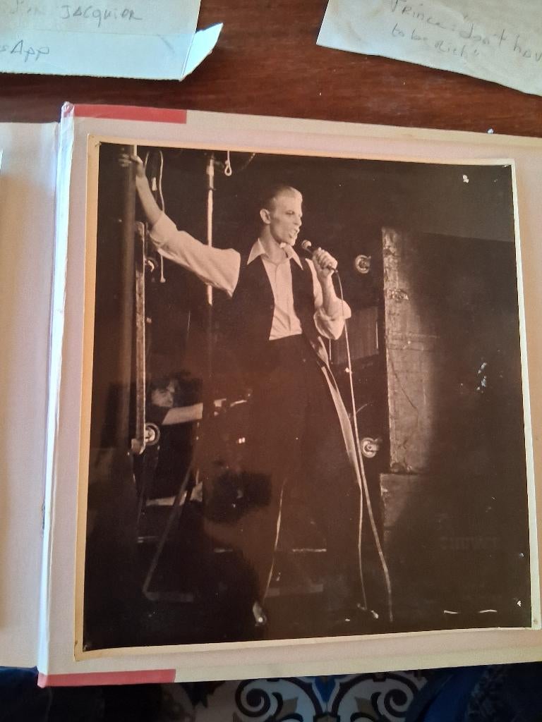 Foto van David Bowie, Cd's en Dvd's, Vinyl | Rock, Gebruikt, Limited edition, Poprock, 1980 - 1989, Ophalen