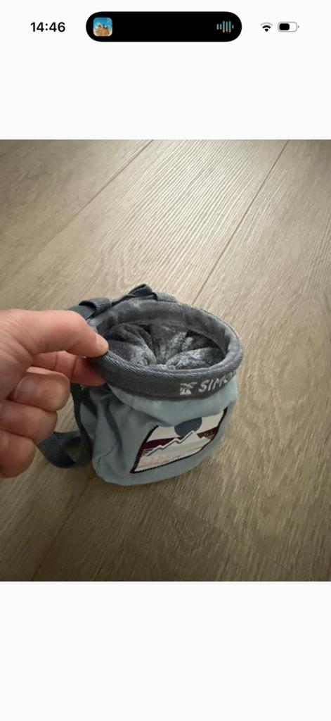 Simond klim zakje met magnesium., Ophalen, Zo goed als nieuw