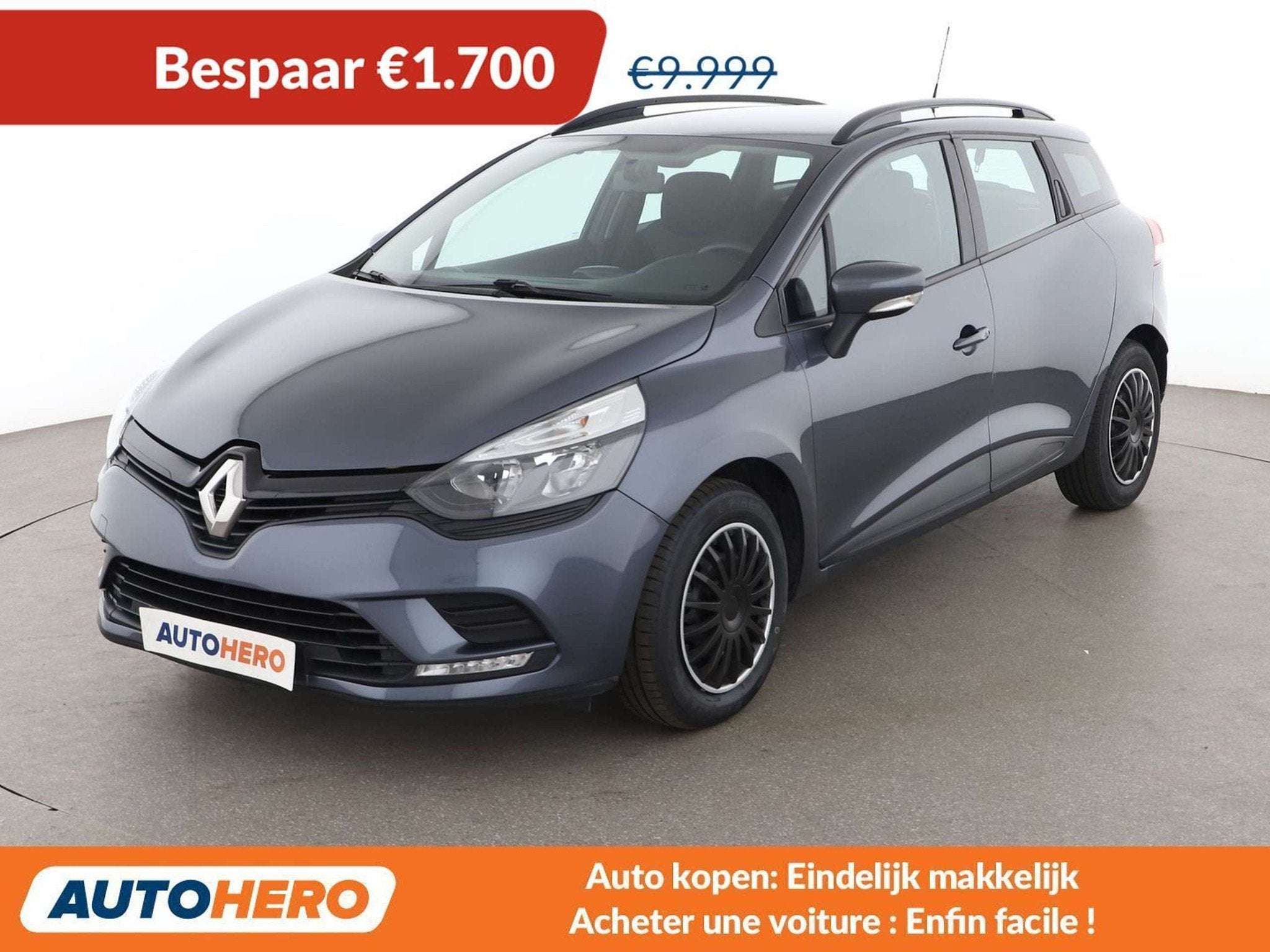Renault Clio 0.9 TCe Life (année de construction 2018), Argent ou Gris, Achat, 898 cm³, Boîte manuelle