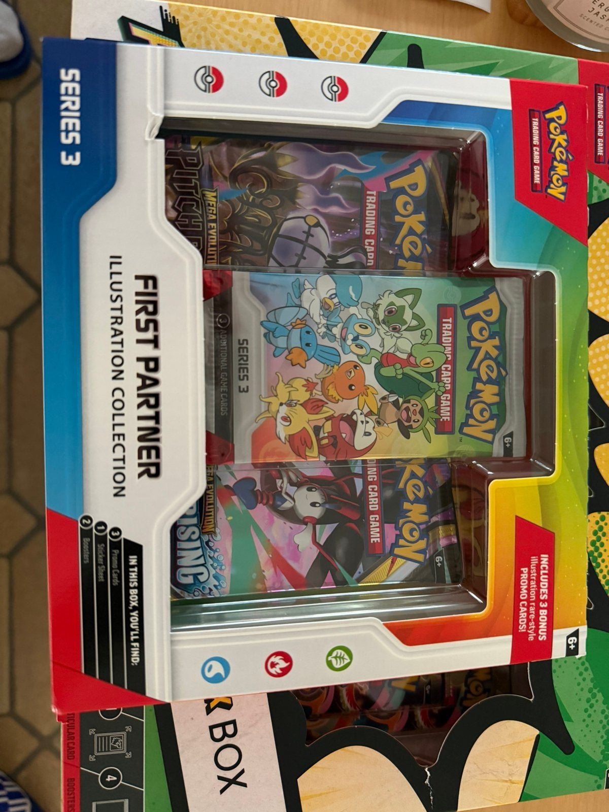 Pokémon First Partner series 3 NIEUW SEALED, Ophalen, Nieuw, Overige typen, Foil