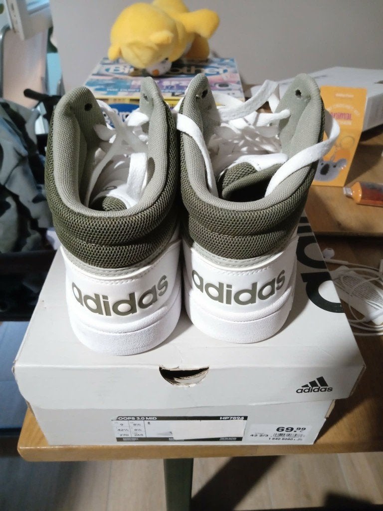 Adidas, Ophalen, Addidas, Wit, Zo goed als nieuw