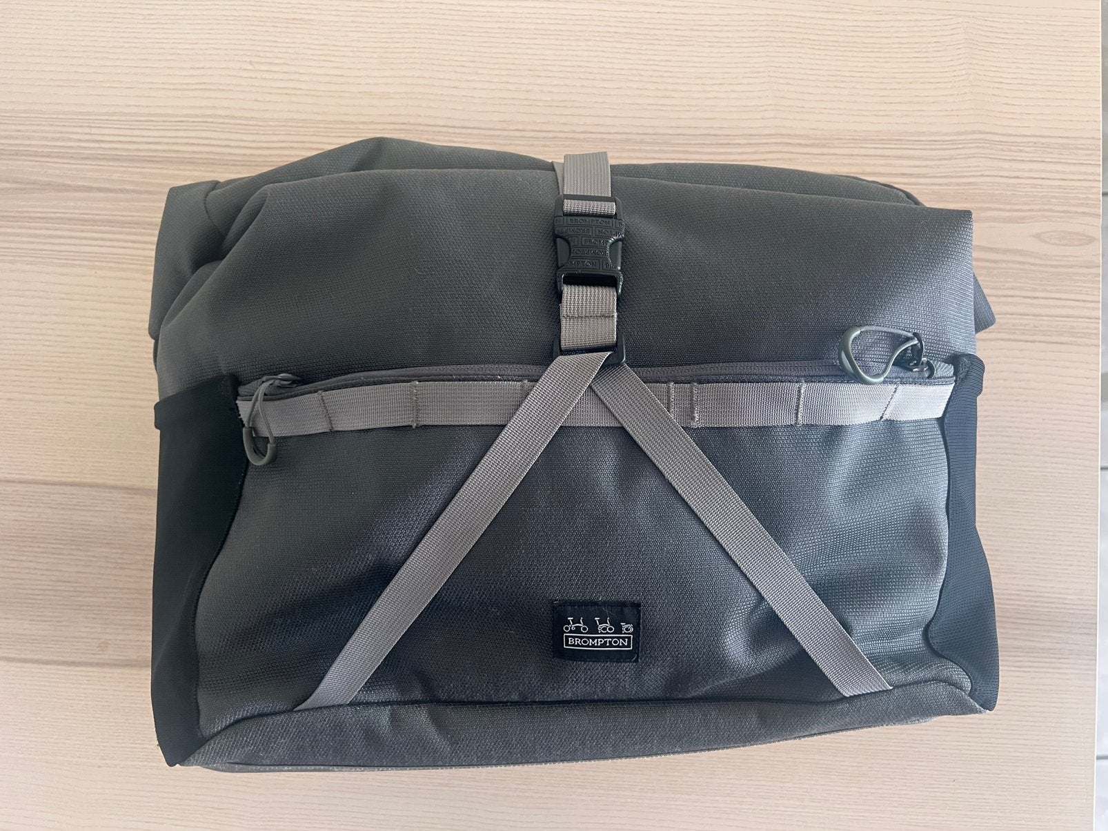 Brompton Borough Rolltop Bag Large, Ophalen, Gebruikt
