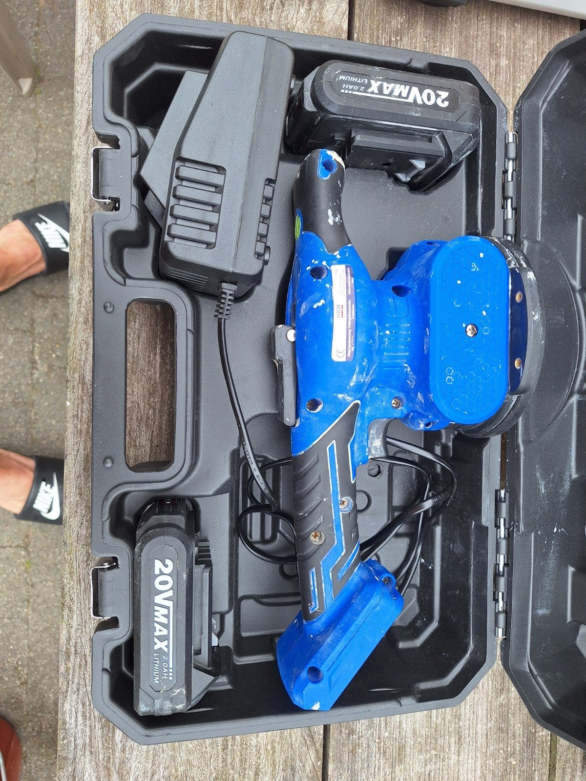 HBM 20 Volt 2.0Ah Vibrerende Tegeldrager, Ophalen of Verzenden