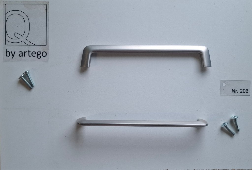 2 handgrepen kasten - roestvrijstaal - 160 cm - catnr 206, Huis en Inrichting, Keuken | Keukenelementen, Ophalen of Verzenden