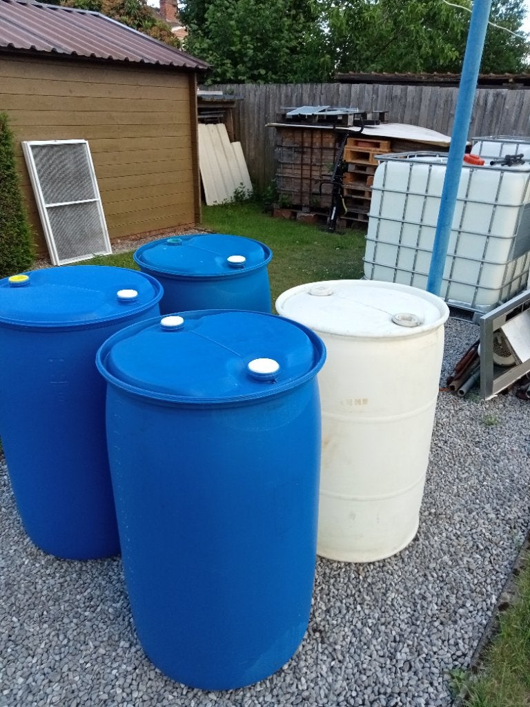 Regenton, waterton, watervat, Mazoutton, Tuin en Terras, Ophalen, Zo goed als nieuw, Kunststof