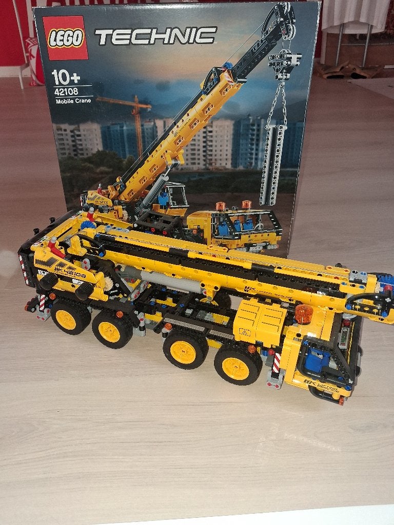 Lego 42108 kraan, Kinderen en Baby's, Speelgoed | Duplo en Lego, Compleet, Lego, Ophalen of Verzenden, Zo goed als nieuw