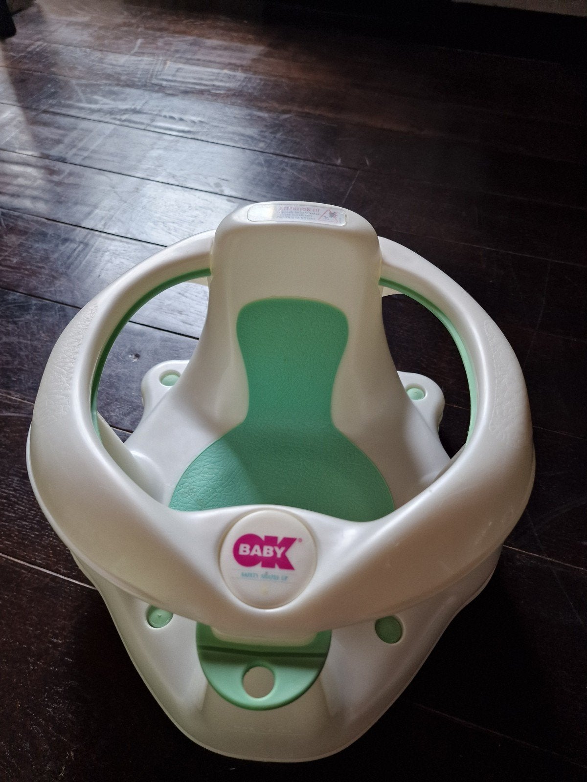 Babybadzitje, Ophalen