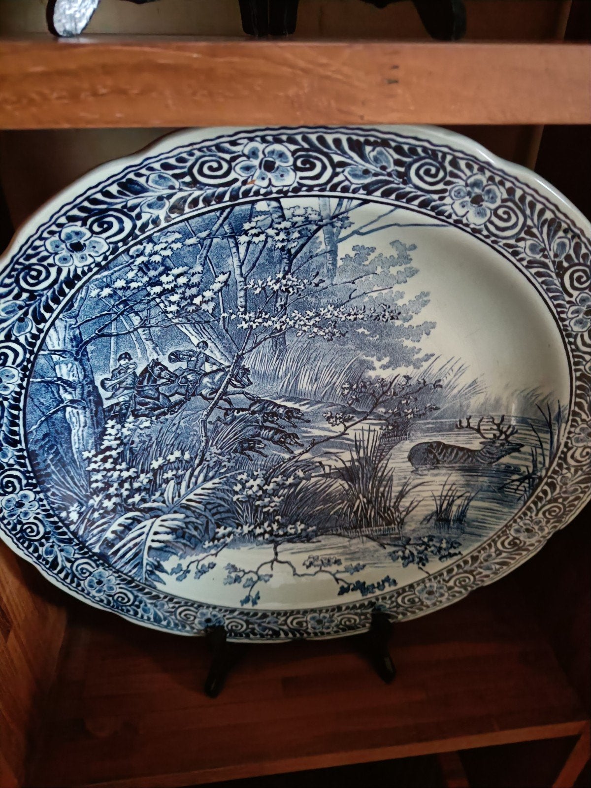 Blauwe boch, Ophalen
