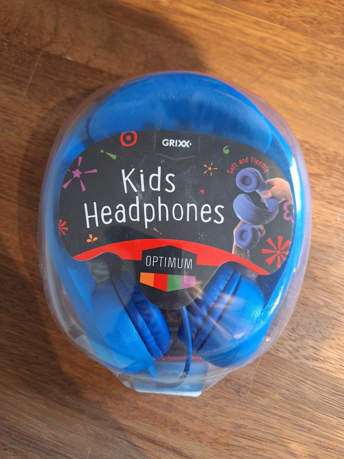 Hoofdtelefoon grixx kids nieuw, Enlèvement ou Envoi, Neuf, Bleu