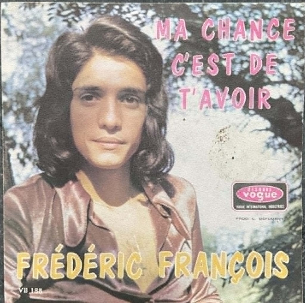 Frédéric François "Ma chance c'est de t'avoir", CD & DVD, Vinyles | Autres Vinyles, Pressage original, Enlèvement ou Envoi, 1970 - 1979