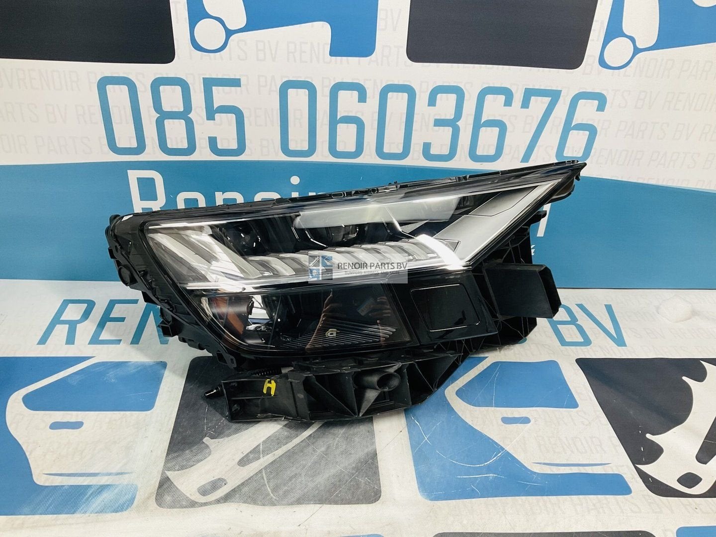Koplamp Audi Q8 Full Led Rechts 4V8941036 Origineel #, Gebruikt, -, -, 6 maanden garantie