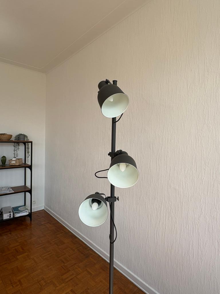 Lampadaire 3 spots, Enlèvement, Comme neuf