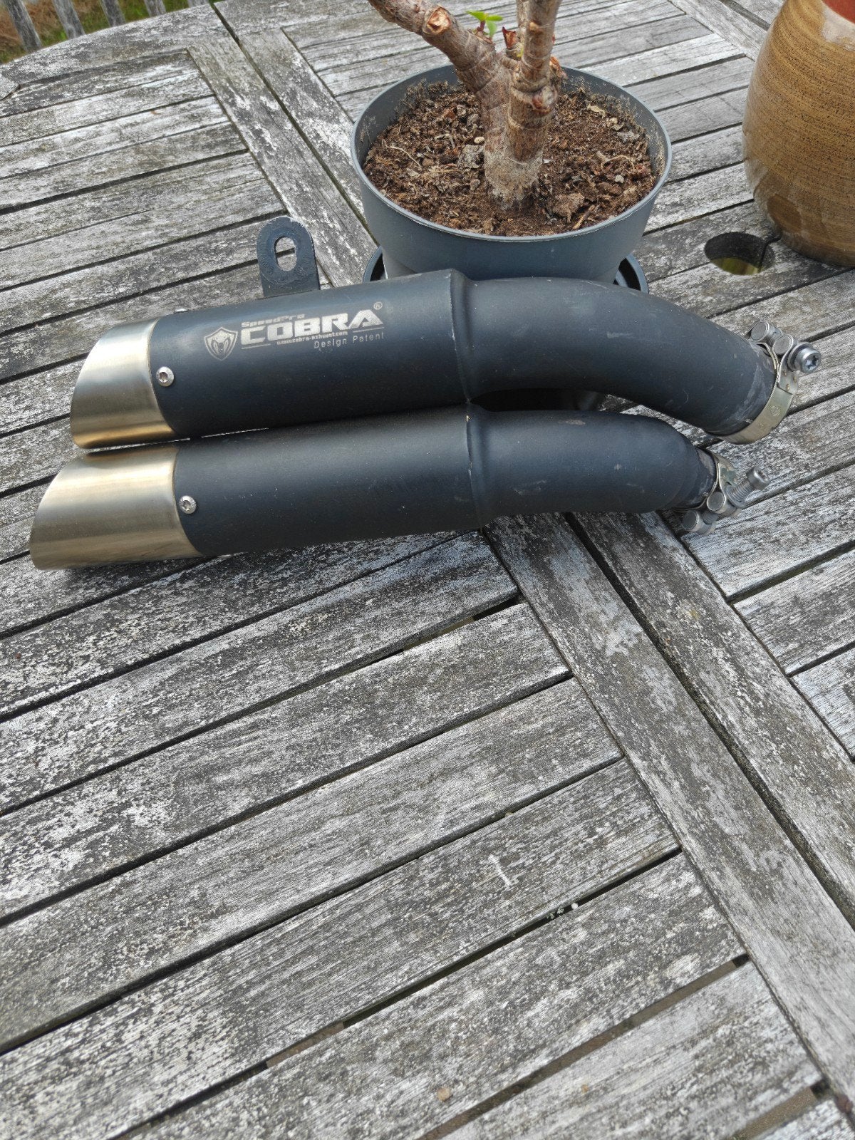 Uitlaat Cobra Speedpro, Motoren, Ophalen