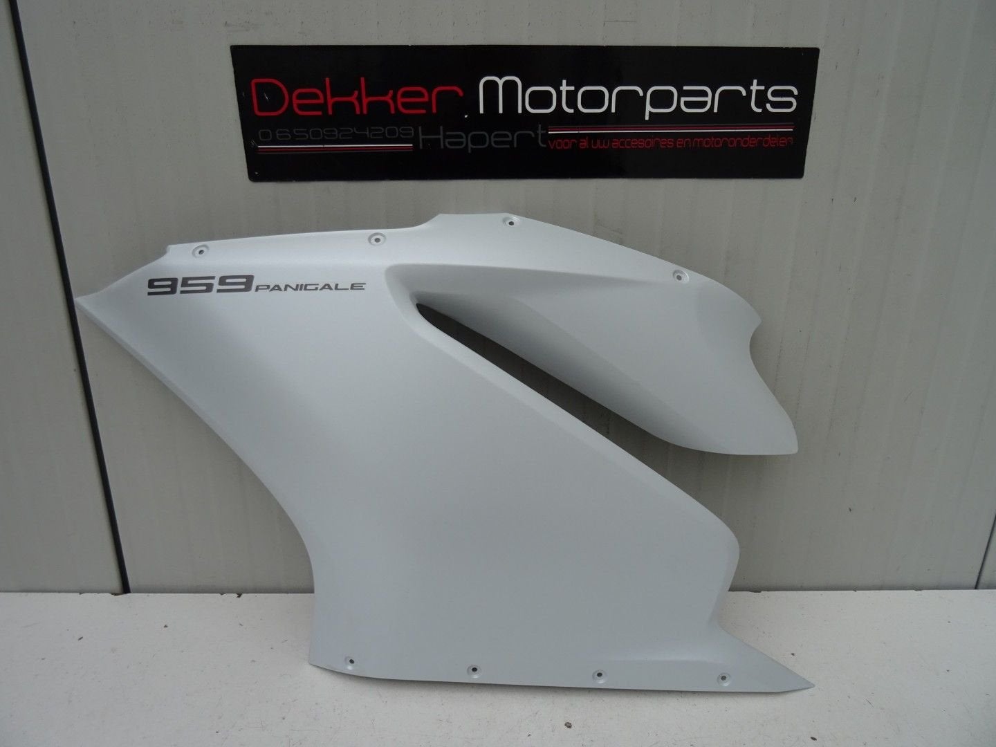 Linker Zijpaneel / Kuipdeel links Ducati Panigale 959 Wit, Motoren, Ophalen of Verzenden, -, -, -