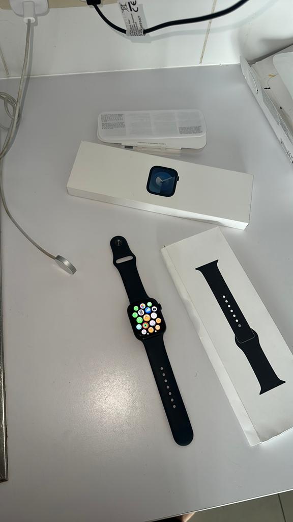 Apple watch serie 9 45mm, Étanche, Enlèvement ou Envoi, IOS, Comme neuf