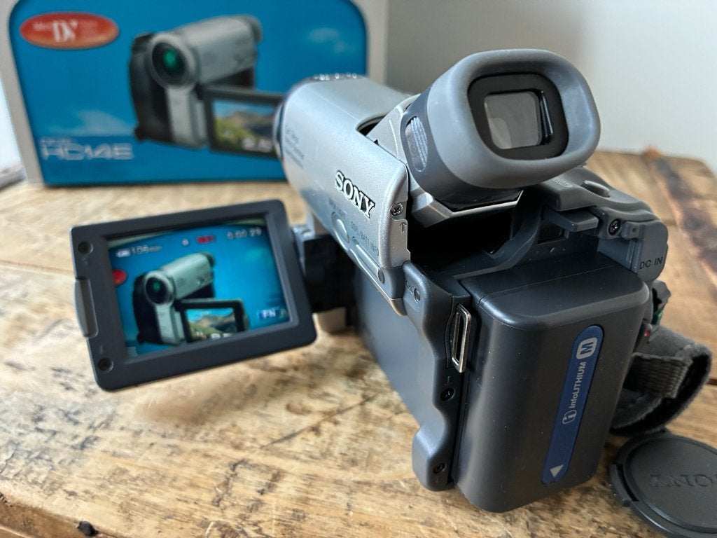 Sony Mini DV Camera - perfect werkende staat!, Enlèvement, Autres types, Caméra