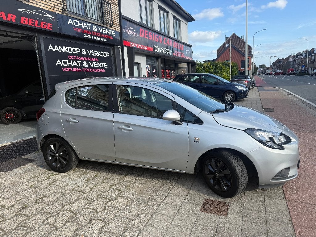 Opel Corsa 1250cc essence 2019 Full Options, Autos, Argent ou Gris, Euro 6, Entreprise, Noir