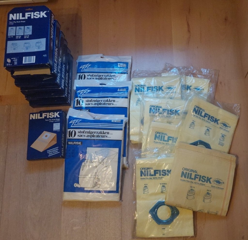 NILFISK stofzuigerzakken, Elektronische apparatuur, Overige merken, Nieuw, Industriële stofzuiger, Ophalen