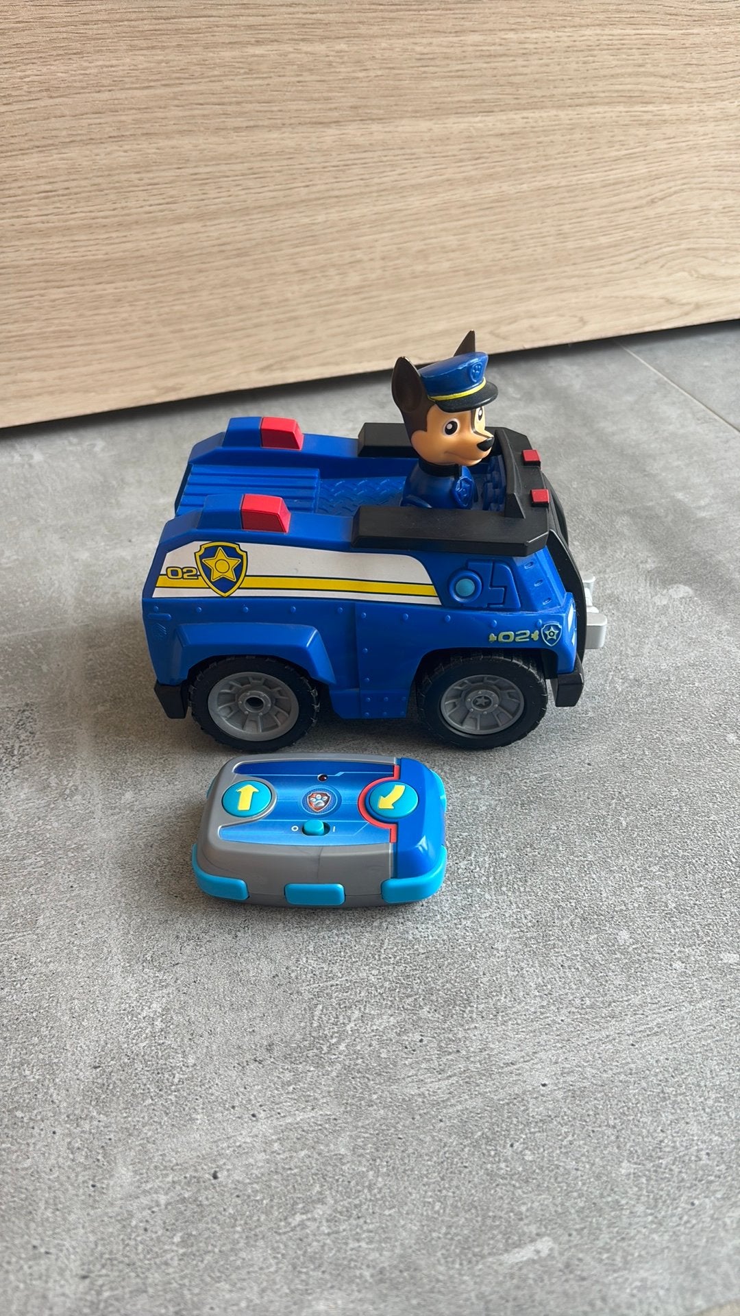 Politiewagen Chase met afstandsbediening, Ophalen, Zo goed als nieuw, Afstandsbediening