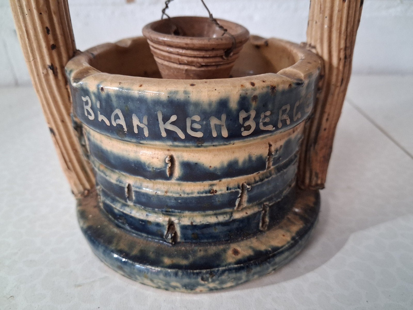 Vlaams aardewerk waterput Blankenberge, Ophalen of Verzenden