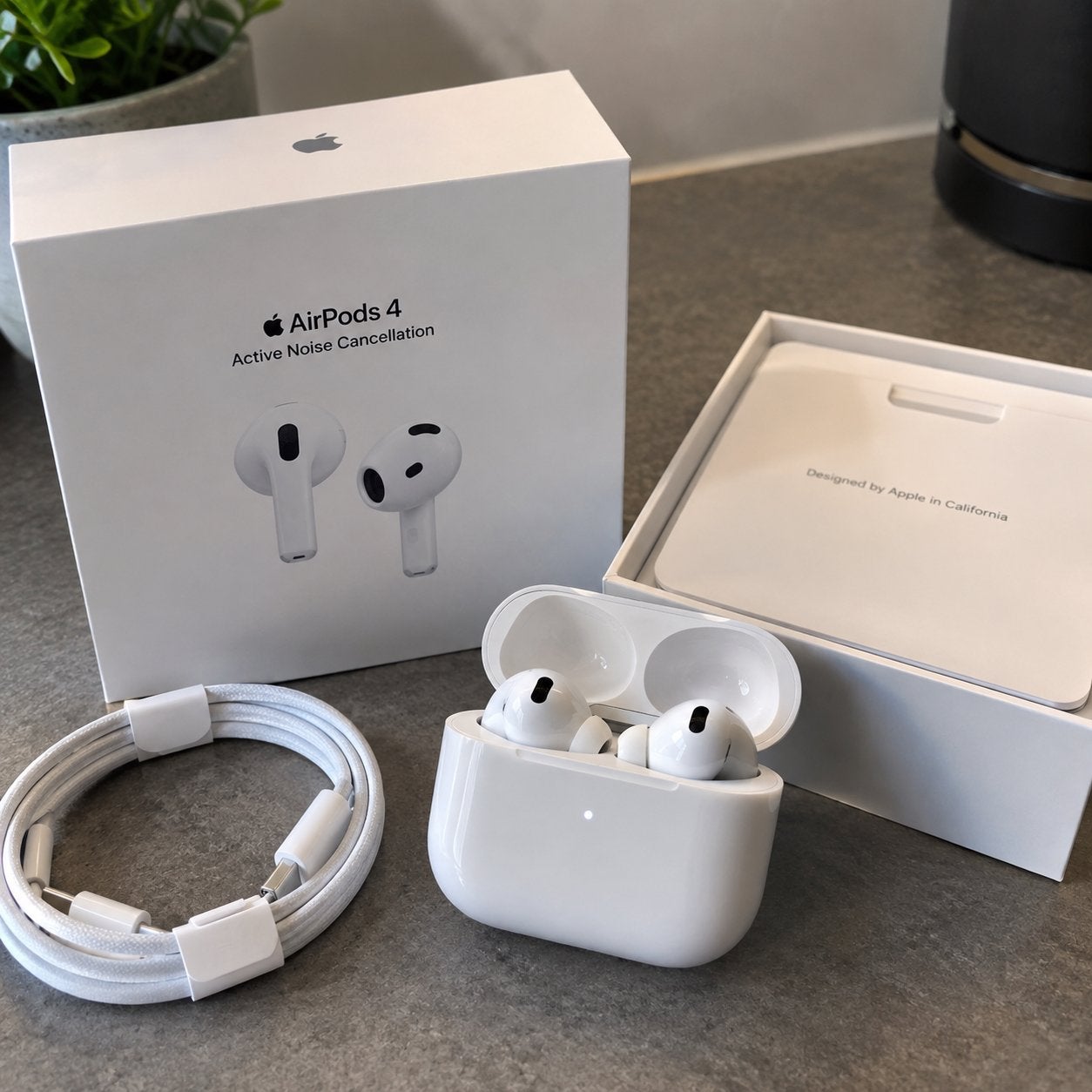 Airpods 4 Anc, Ophalen of Verzenden, Nieuw, Actieve ruisonderdrukking