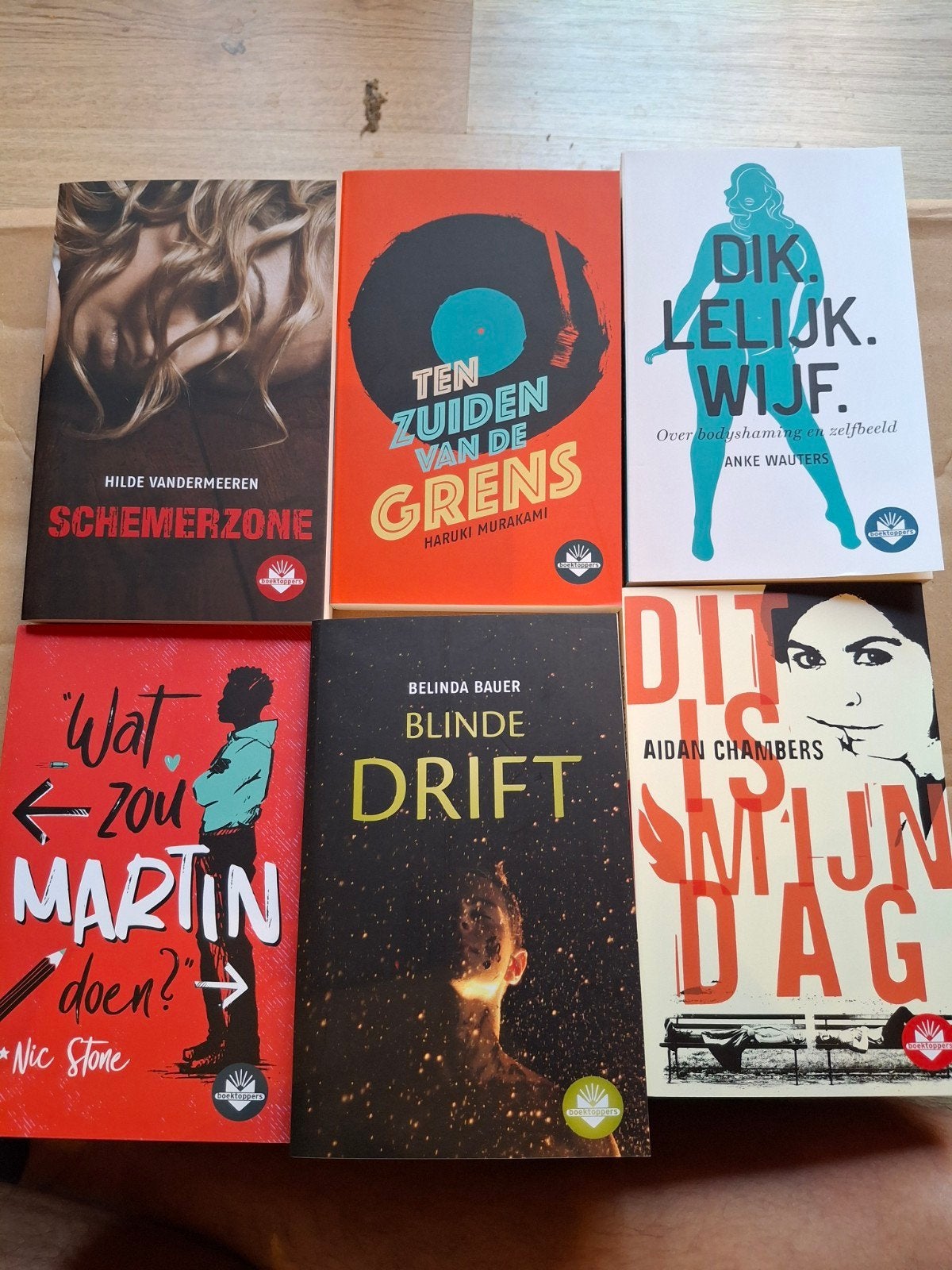 Allerlei boektoppers, Ophalen of Verzenden