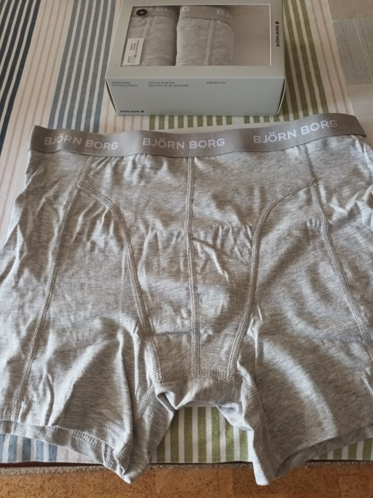 3-pack onderbroeken boxer "BJORN BORG "  n, Kleding | Heren, Ophalen of Verzenden, Grijs, Boxer