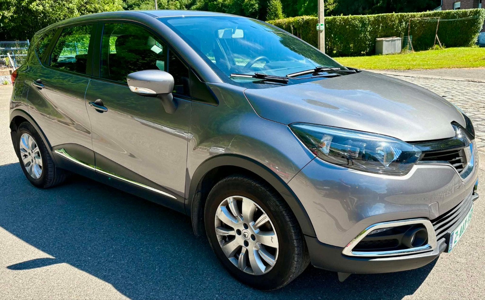 Renault captur automatique, Euro 5, Stof, Zwart, 5 zetels