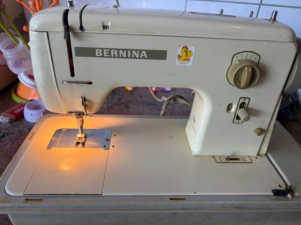 Naaimachine bernina 718, Ophalen, Gebruikt, Naaimachine, Bernina