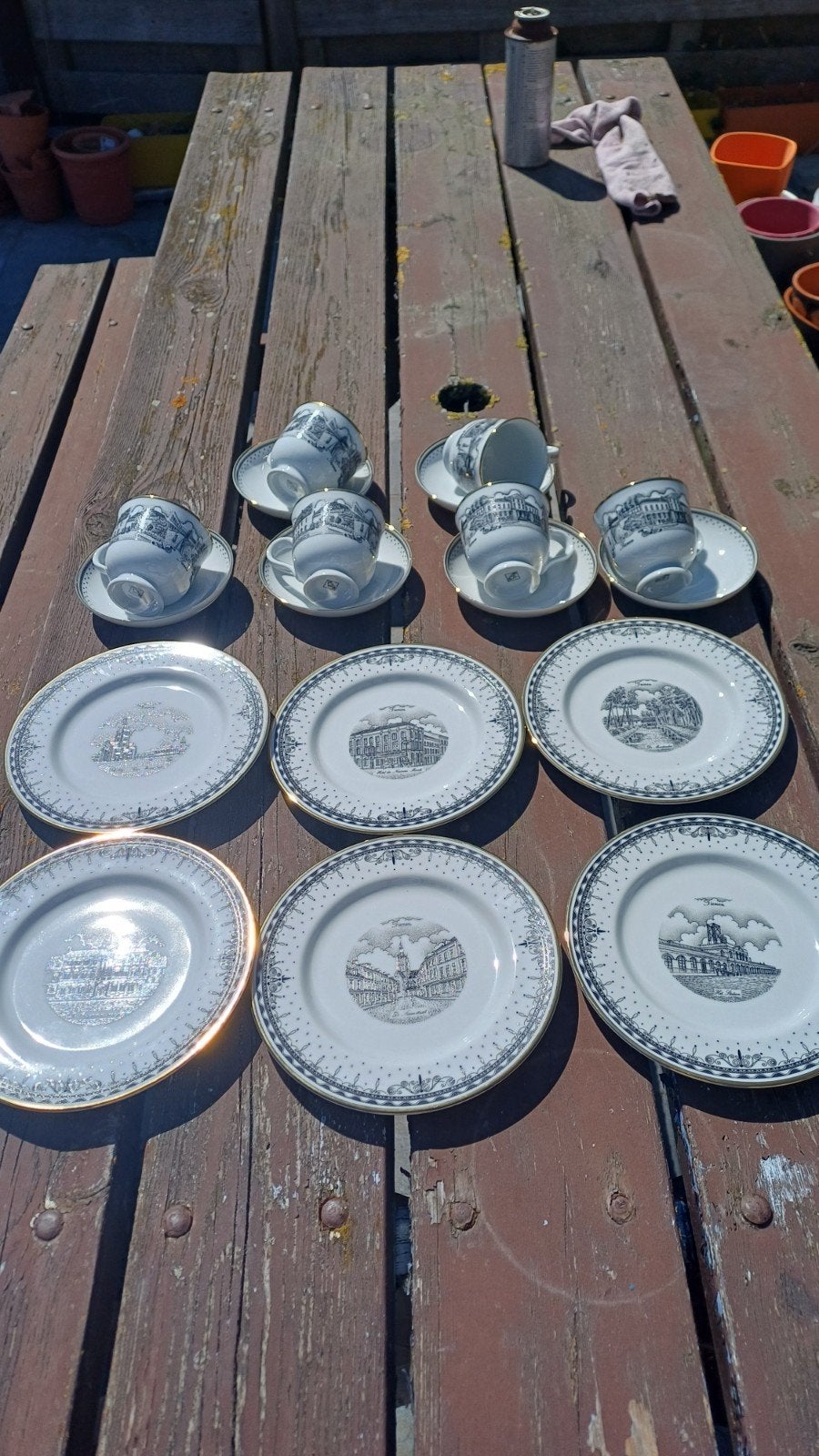 sier servies Tienen, decorabex, Ophalen of Verzenden