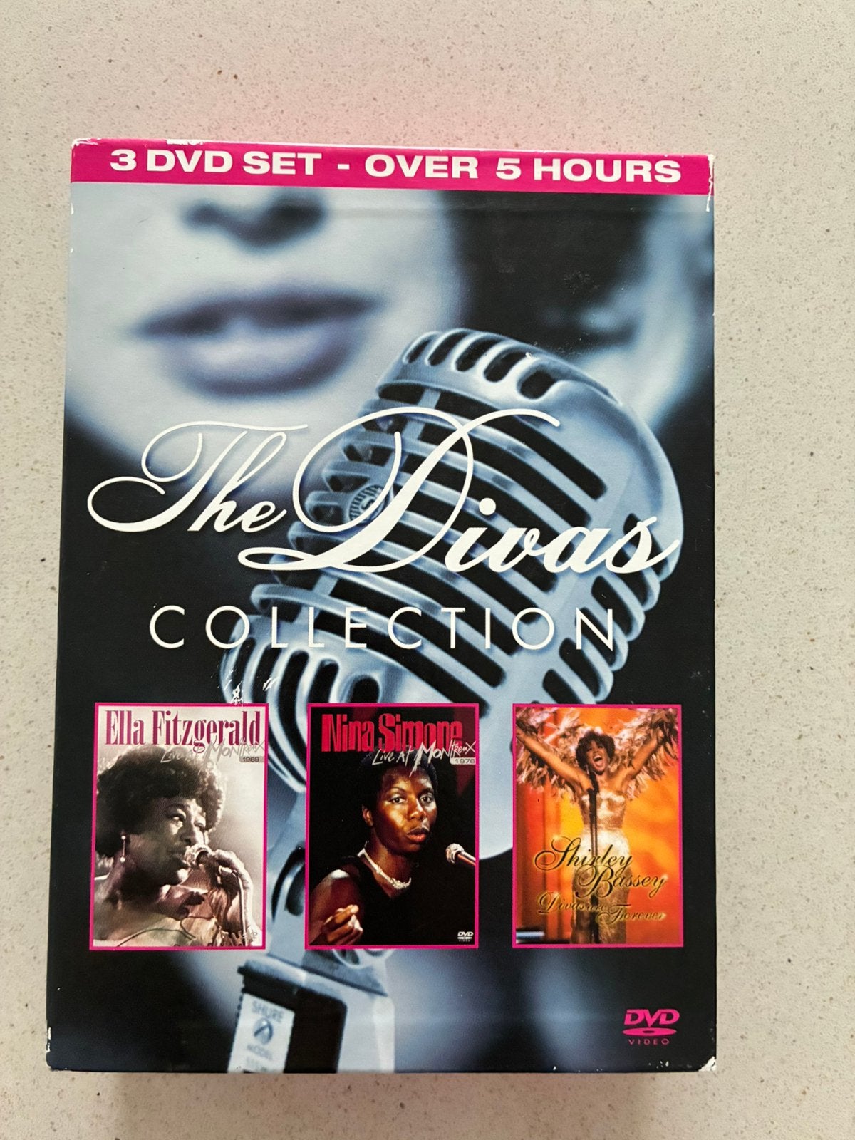 3 dvd set The Divas collection, Ophalen, Overige artiesten, Zo goed als nieuw, Vanaf 6 jaar