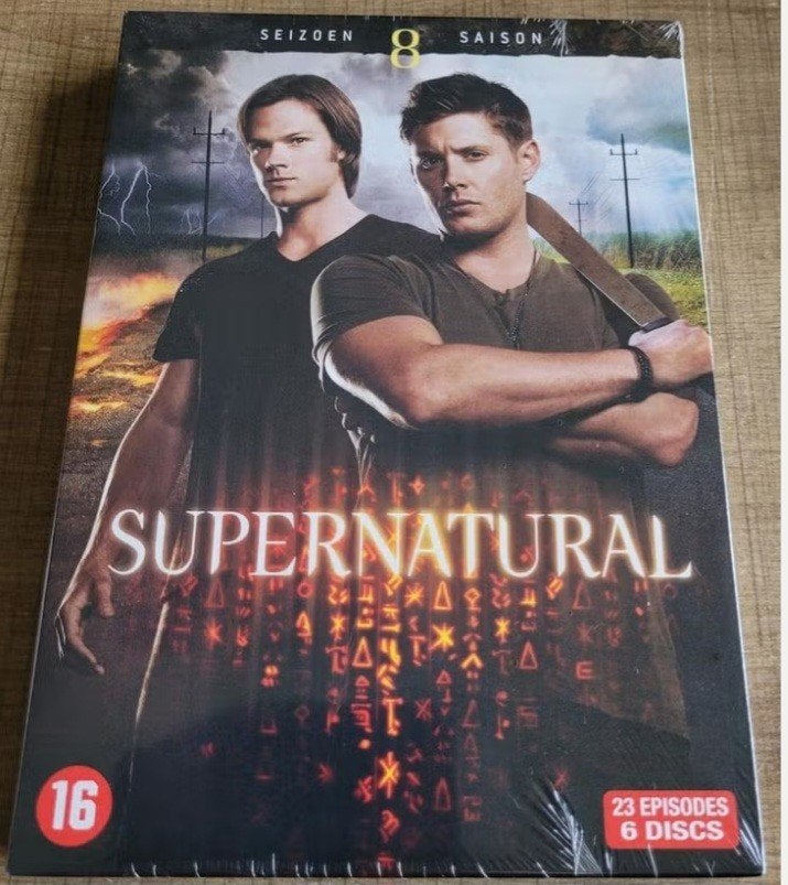 Supernatural seizoen 8 (nieuw!), CD & DVD, DVD | TV & Séries télévisées, Enlèvement ou Envoi, Science-Fiction et Fantasy, À partir de 16 ans