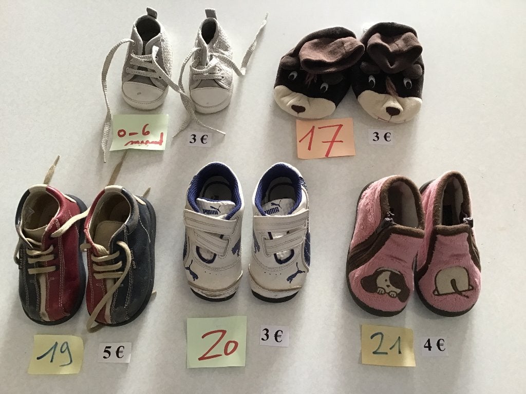 5 paar baby schoentjes, Ophalen of Verzenden, Zo goed als nieuw, Schoentjes