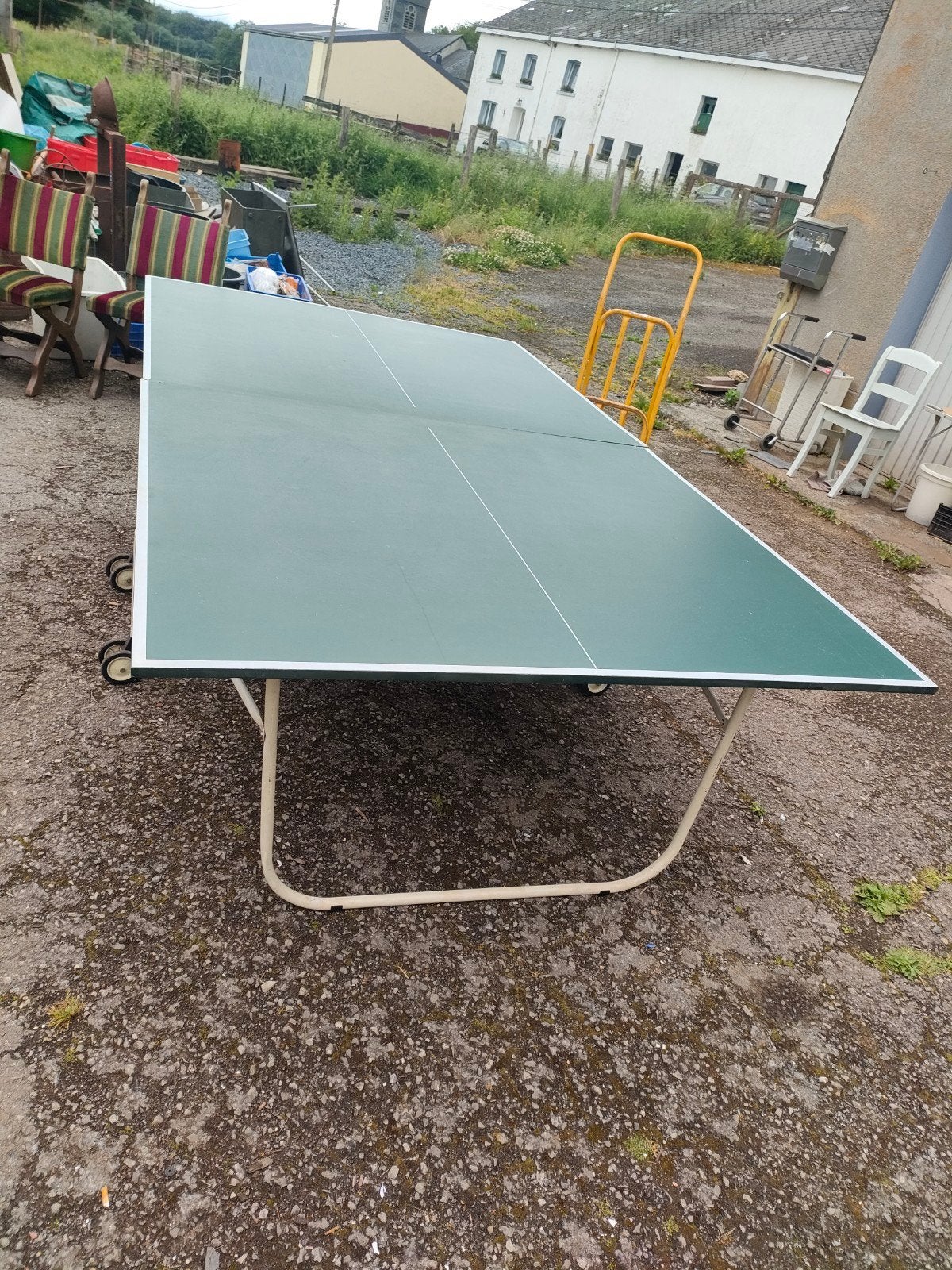 Table de ping-pong, Enlèvement