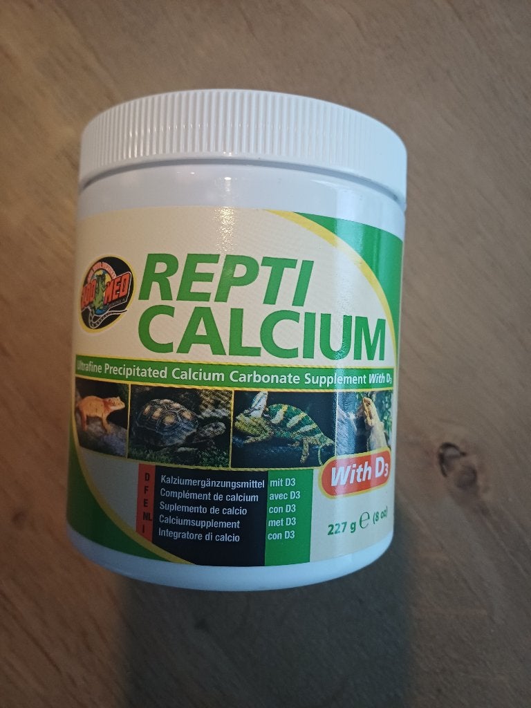 Zoo Med - Repti Calcium met D3, Ophalen of Verzenden, Nieuw, Overige typen