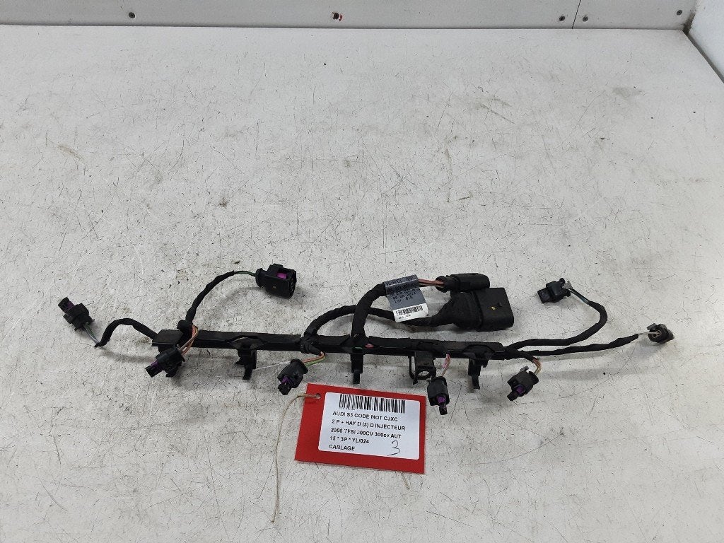 FAISCEAU DE CÂBLAGE DIVERS S3 (8V1 / 8VK) (06L971627K), Autos : Pièces & Accessoires, Mevr. I. Hauben, Audi, Utilisé, Rue de l'Espoir 34 34
4030  GRIVEGNÉE, BE