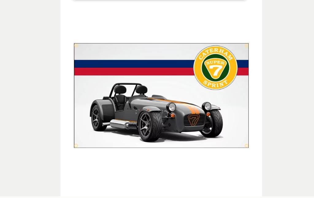 Grands drapeaux Caterham (150 x 90 cm), Enlèvement ou Envoi, Neuf