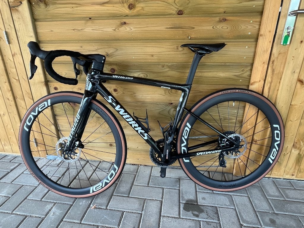 Specialized S-works Tarmac SL8, Fietsen en Brommers, Versnellingen, 49 tot 53 cm, Zo goed als nieuw, Schijfrem