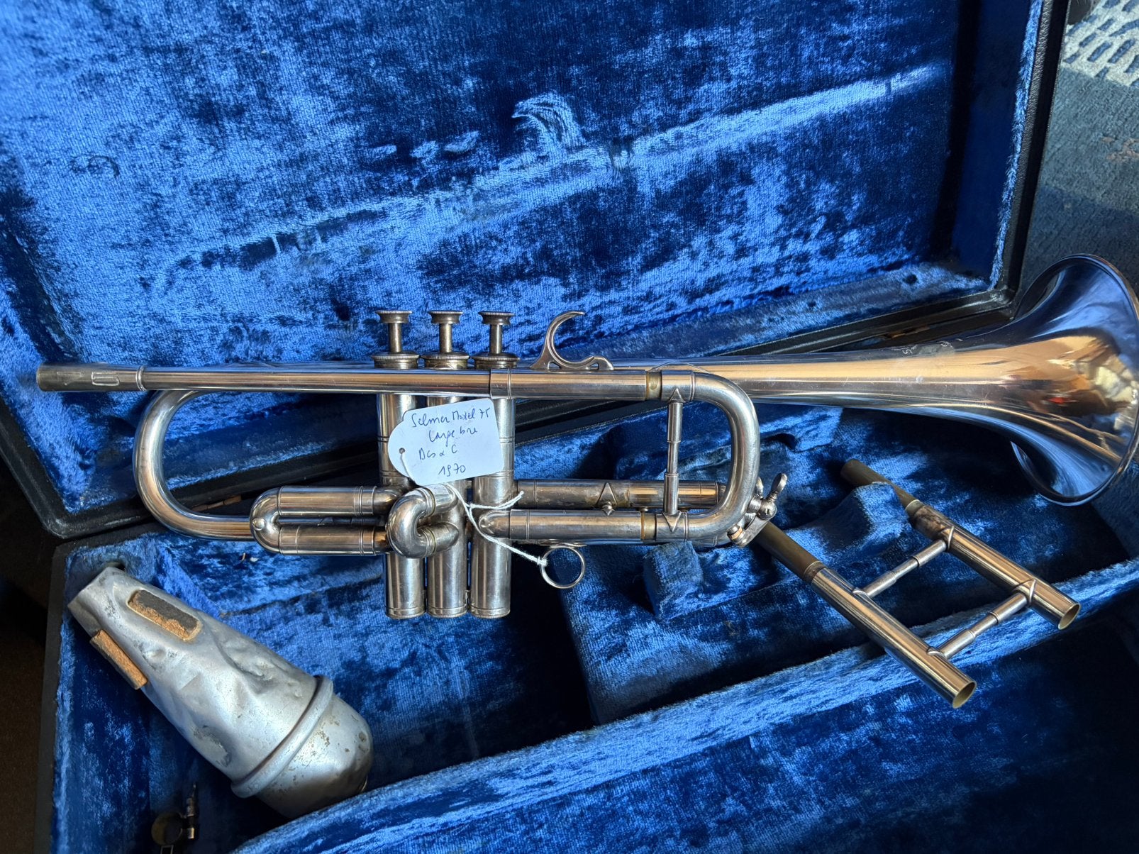 Mooie en goede Selmer 75, Ophalen of Verzenden, Gebruikt, Met koffer