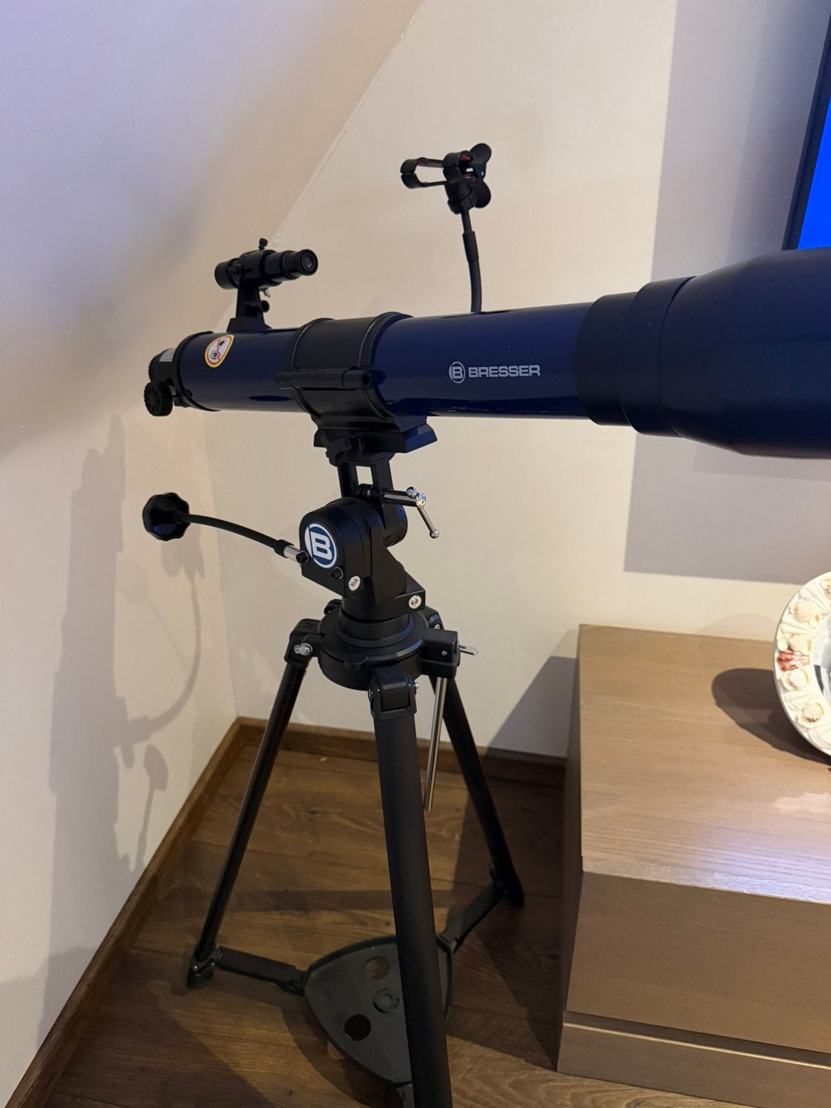 Bresser Junior Telescoop 70/900, Ophalen of Verzenden, Zo goed als nieuw