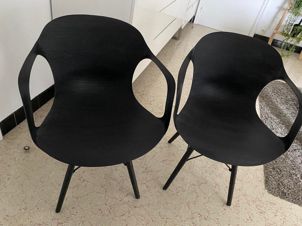 2 design stoelen, Ophalen, Zo goed als nieuw