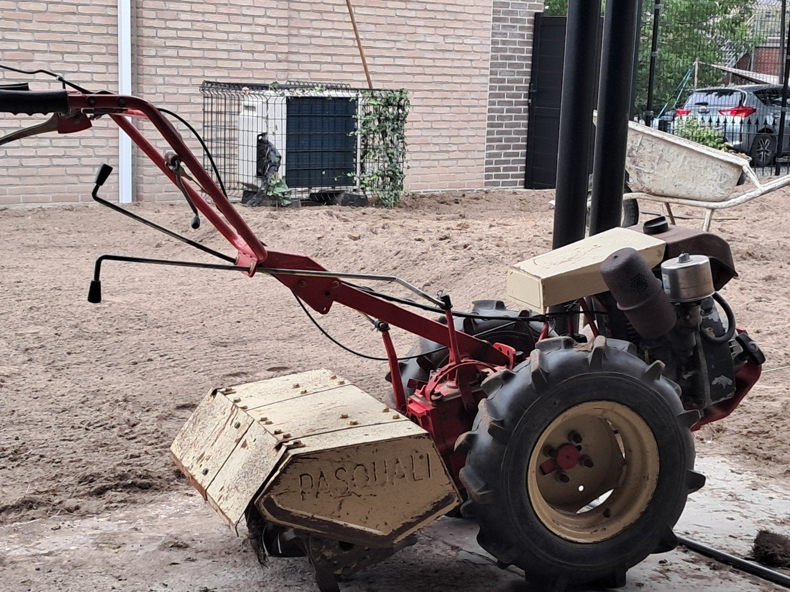 motoculteur de jardin PASQUALI 92.1 10HP, Enlèvement, Comme neuf, Cultivateur