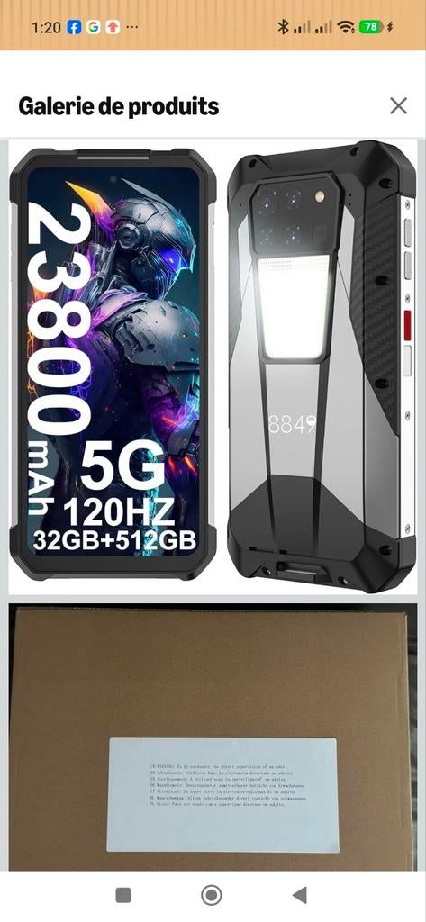 Gsm de marque TANK