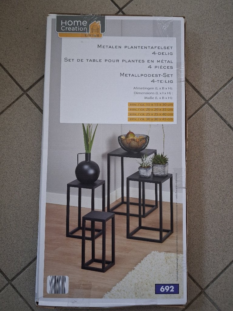 bijzettafel, Ophalen, Nieuw