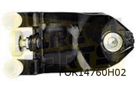 Ford Transit (2/14-5/19) rolgeleiding schuifdeur Rechts bove, Neuf, -, Ford, Porte