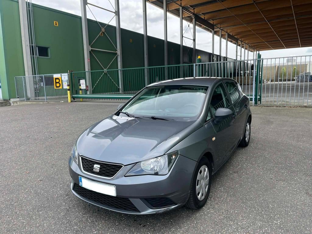Seat Ibiza 1.2i Benzine Euro5b Gekeurd met carpass, Auto's, Voorwielaandrijving, Stof, Zwart, 1198 cc